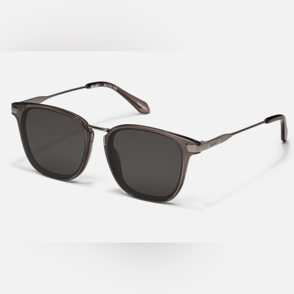 Brand New Authentic Quay Men's Sunglasses JACKPOT REMIXED Black on Black